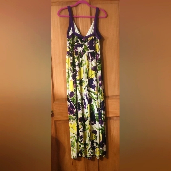 EC Lane Bryant Floral Maxi Dress - Picture 6 of 10